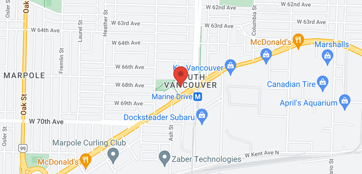 map of 707 8238 LORD STREET